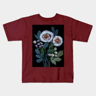 Night Flowers Kids T-Shirt